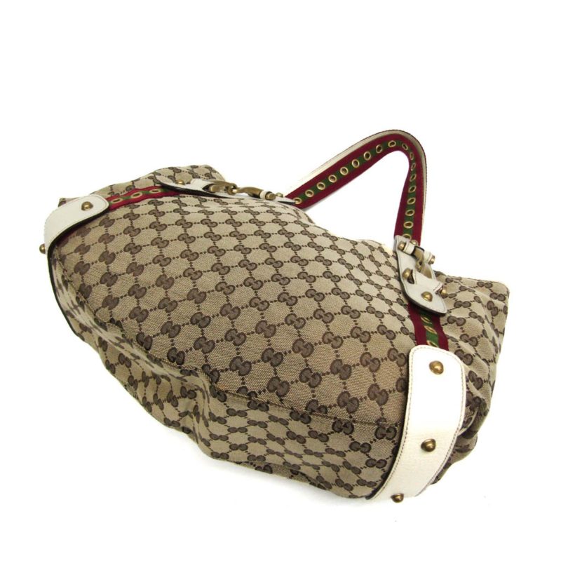 Gucci Gg Canvas    Canvas Leather Tote Bag (Pre-Owned) - Barde - Image 2