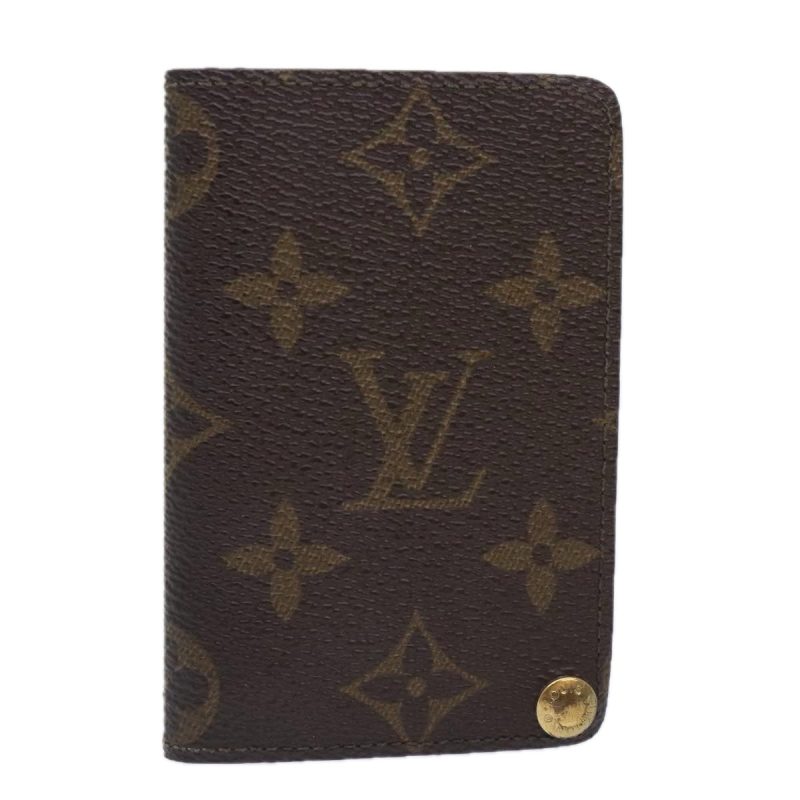 Louis Vuitton Porte Carte Crédit Pression  Canvas Wallet - Barde