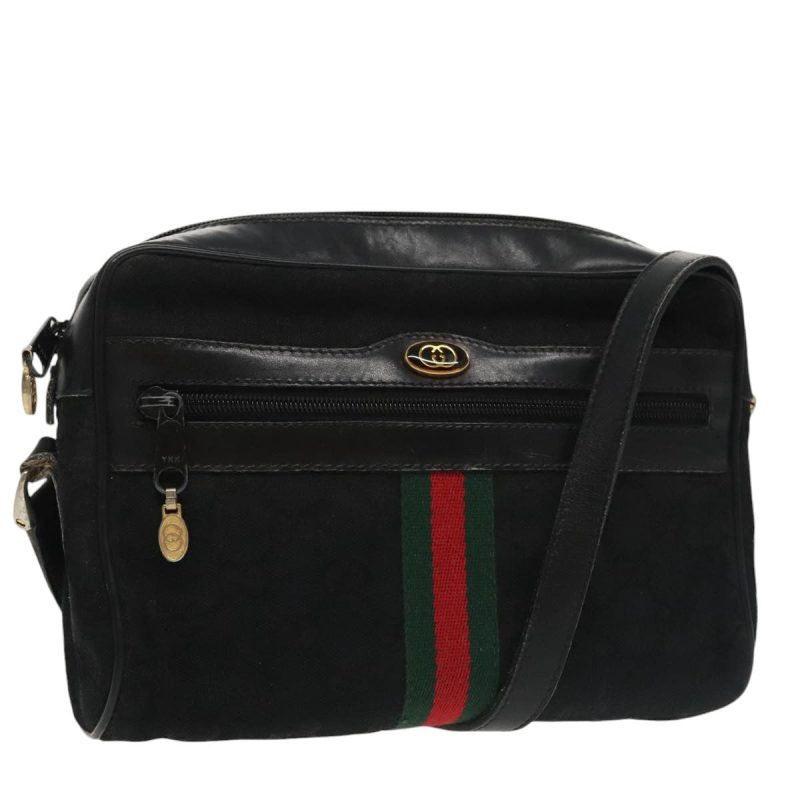 Gucci Ophidia  Canvas Shoulder Bag (Pre-Owned) - Barde