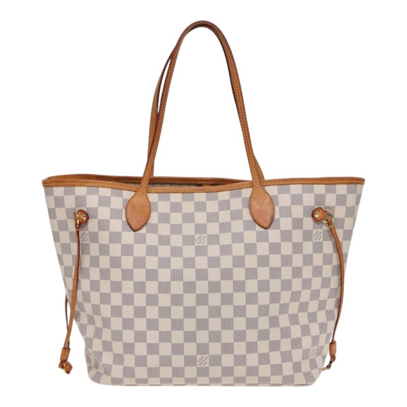 Louis Vuitton Neverfull Mm  Canvas Tote Bag - Barde