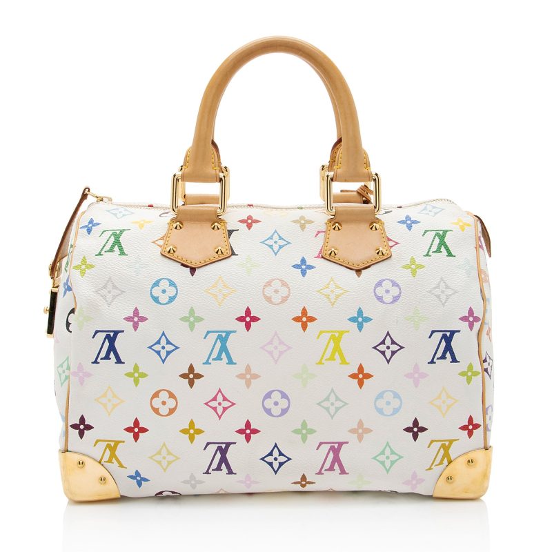 Louis Vuitton Monogram Multicolore Speedy 30 Satchel - Barde - Image 3