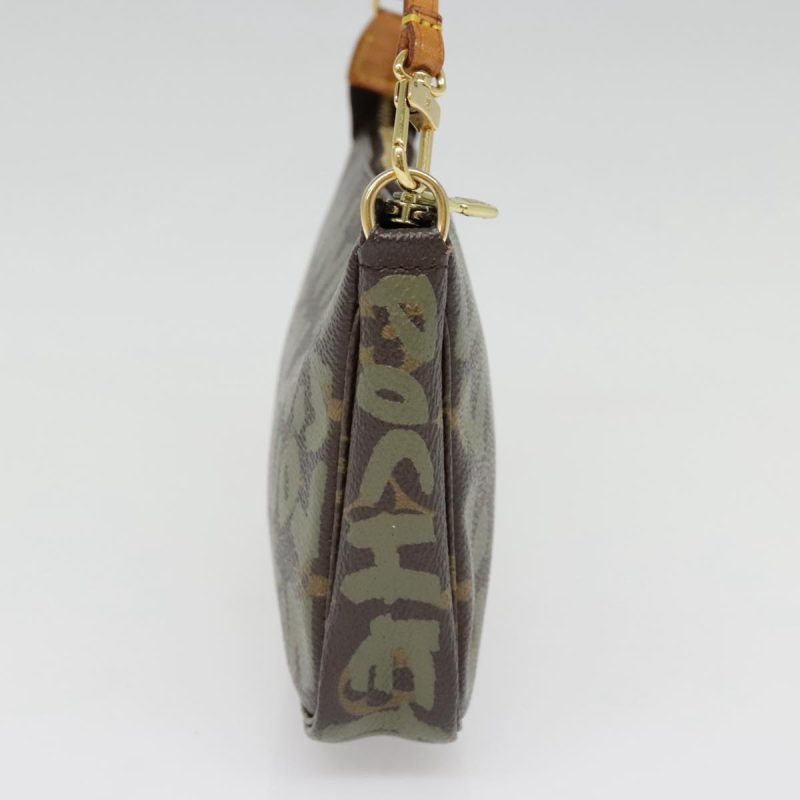 Louis Vuitton Pochette Accessoire  Canvas Clutch Bag - Barde - Image 4