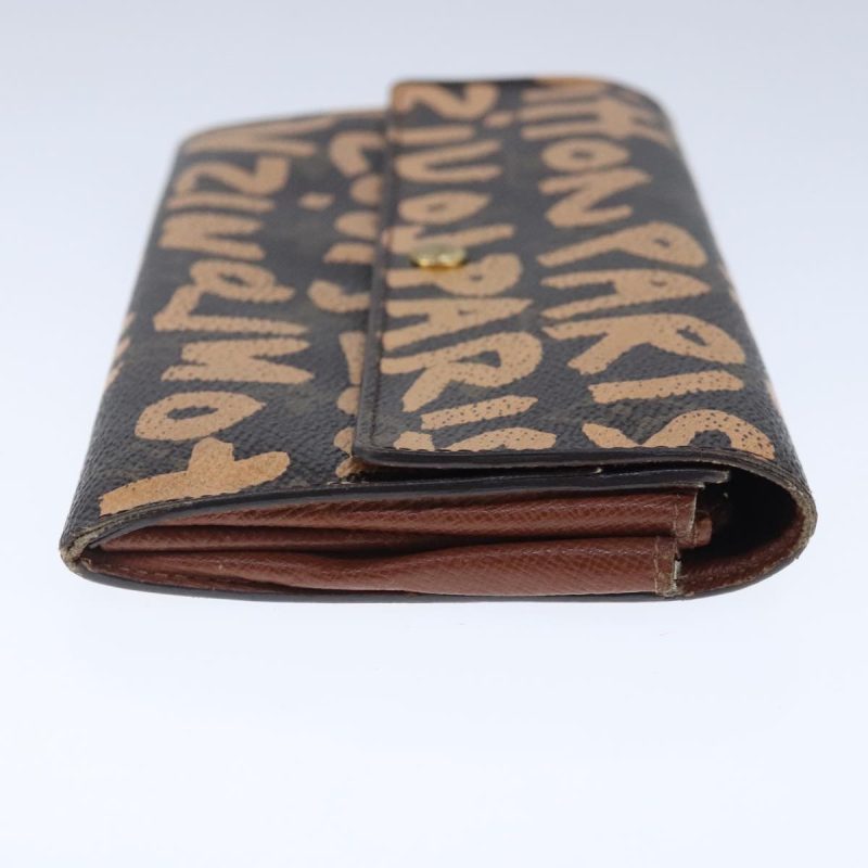 Louis Vuitton Portefeuille Sarah  Canvas Wallet - Barde - Image 4