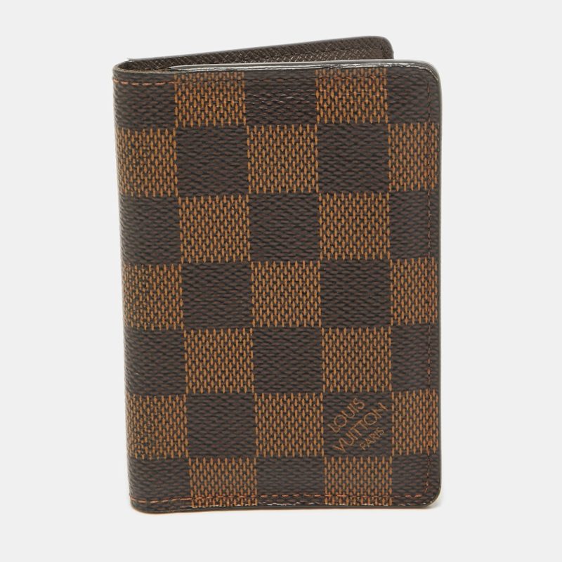 Louis Vuitton Damier Ebene Canvas Pocket Organizer - Barde