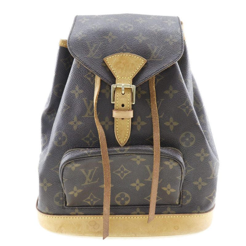 Louis Vuitton Montsouris  Canvas Backpack Bag - Barde