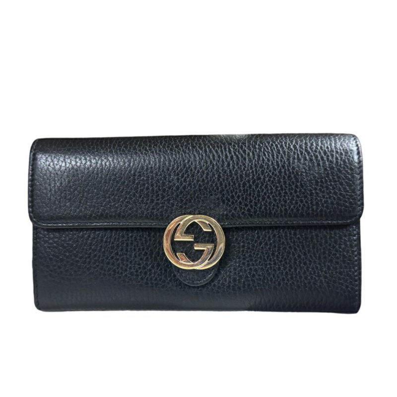 Gucci Interlocking G  Leather Wallet  () - Barde