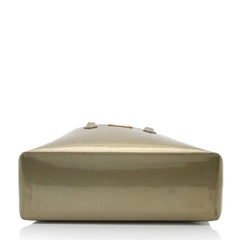 Louis Vuitton Monogram Vernis Wilshire MM Tote - Barde - Image 4