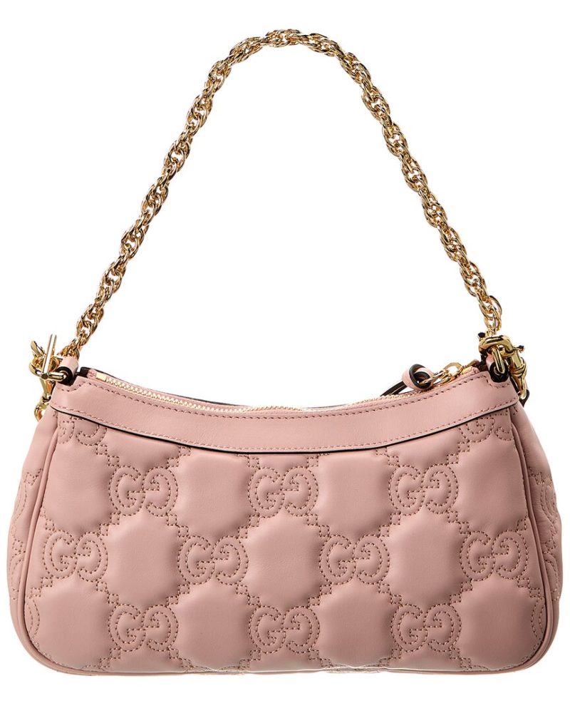 Gucci GG Matelasse Leather Shoulder Bag - Barde - Image 2