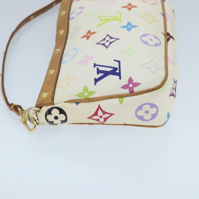 Louis Vuitton Pochette Accessoire  Canvas Clutch Bag - Barde - Image 5