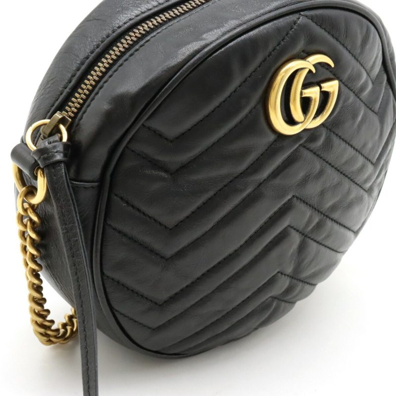 Gucci Gg Marmont  Leather Shoulder Bag () - Barde - Image 3
