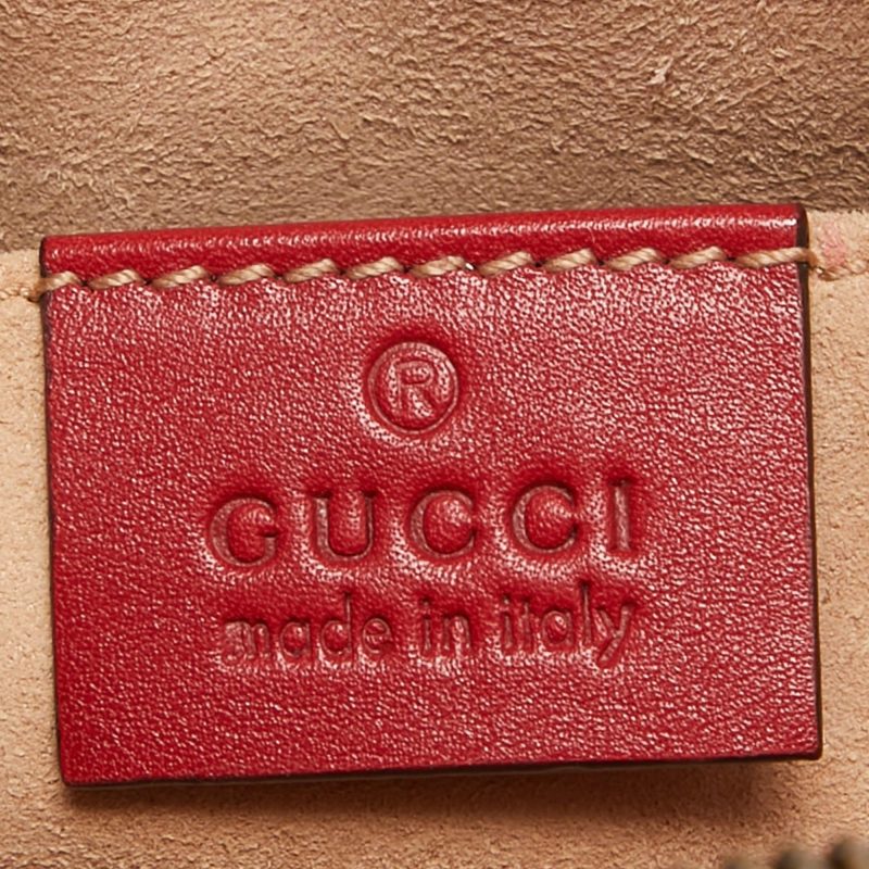 Gucci Matelassé Leather Gg Marmont Belt Bag - Barde - Image 6
