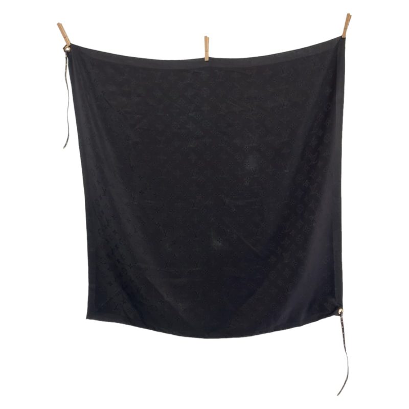 Louis Vuitton Monogram Silk Scarf with Strap - Barde - Image 2