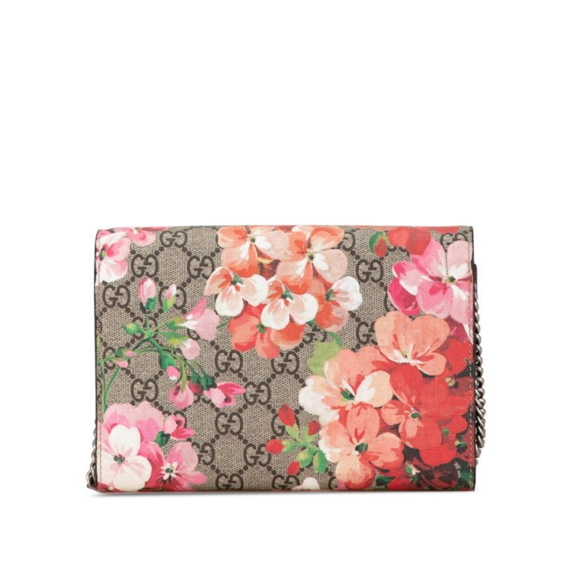 Gucci Gg Blooms  Pvc Leather Shoulder Bag (Pre-Owned) - Barde - Image 4