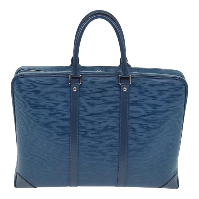 Louis Vuitton Porte Documents Voyage  Leather Briefcase Bag - Barde - Image 2