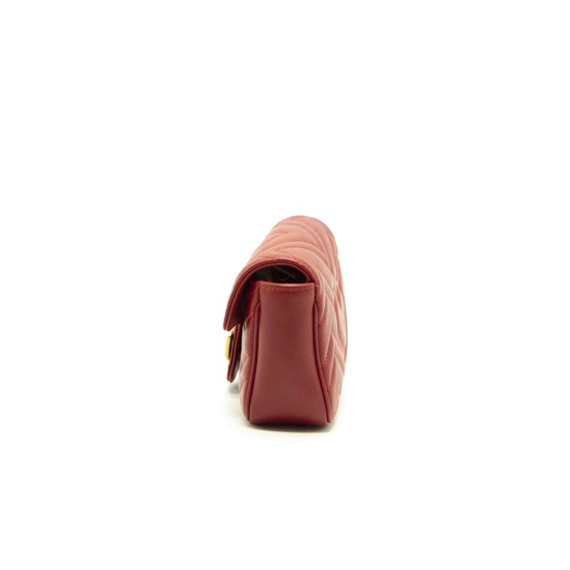 Gucci GG Marmont Matelassé Leather Super Mini Bag - Barde - Image 5
