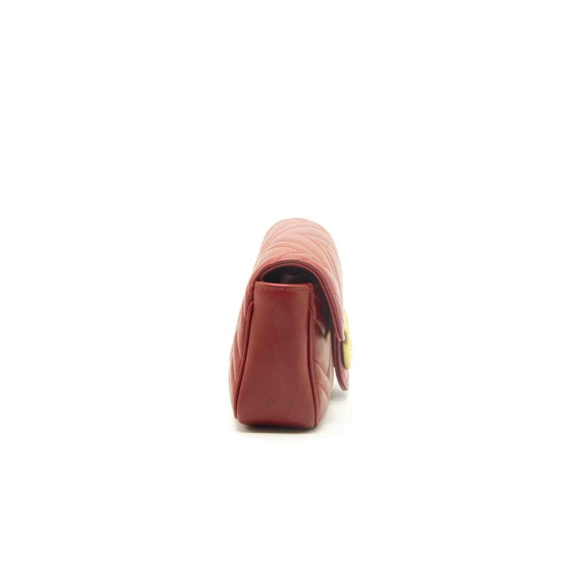 Gucci GG Marmont Matelassé Leather Super Mini Bag - Barde - Image 6