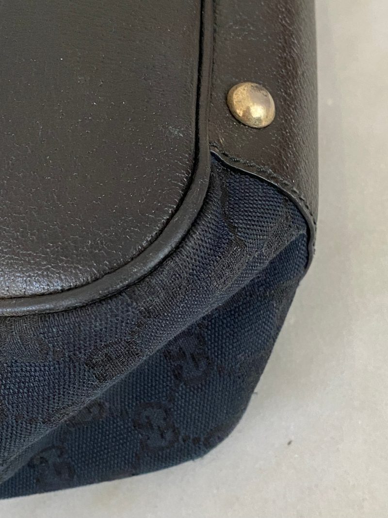 Gucci Black GG Shoulder Bag - Barde - Image 7