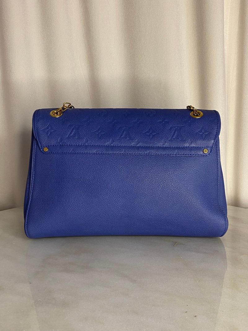 Louis Vuitton Blue Monogram Empreinte ST Germain Large Bag - Barde - Image 2
