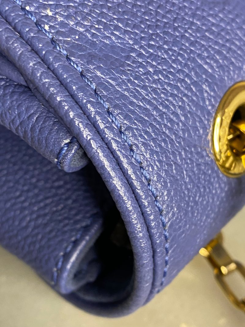 Louis Vuitton Blue Monogram Empreinte ST Germain Large Bag - Barde - Image 7