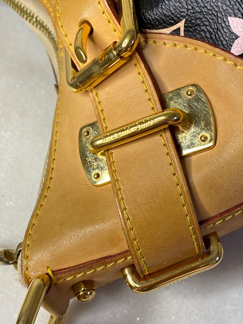 Louis Vuitton Black Multicolor Monogram Claudia Shoulder Bag - Barde - Image 6