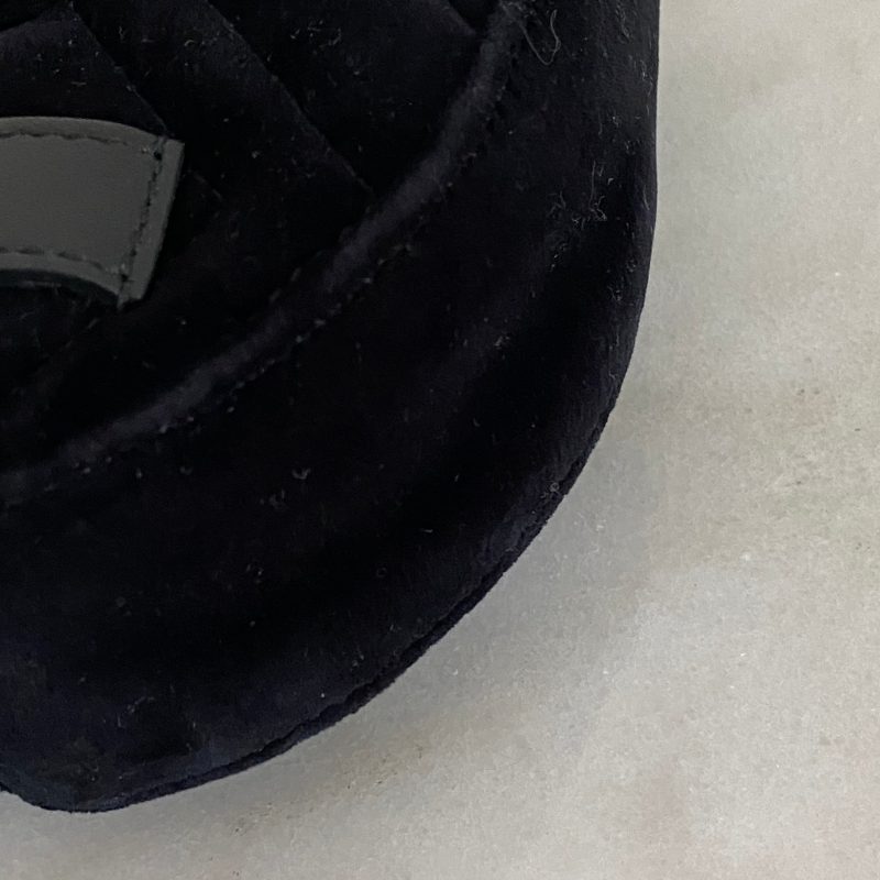 Gucci Black Velvet Marmont Mini Belt Bag - Barde - Image 5