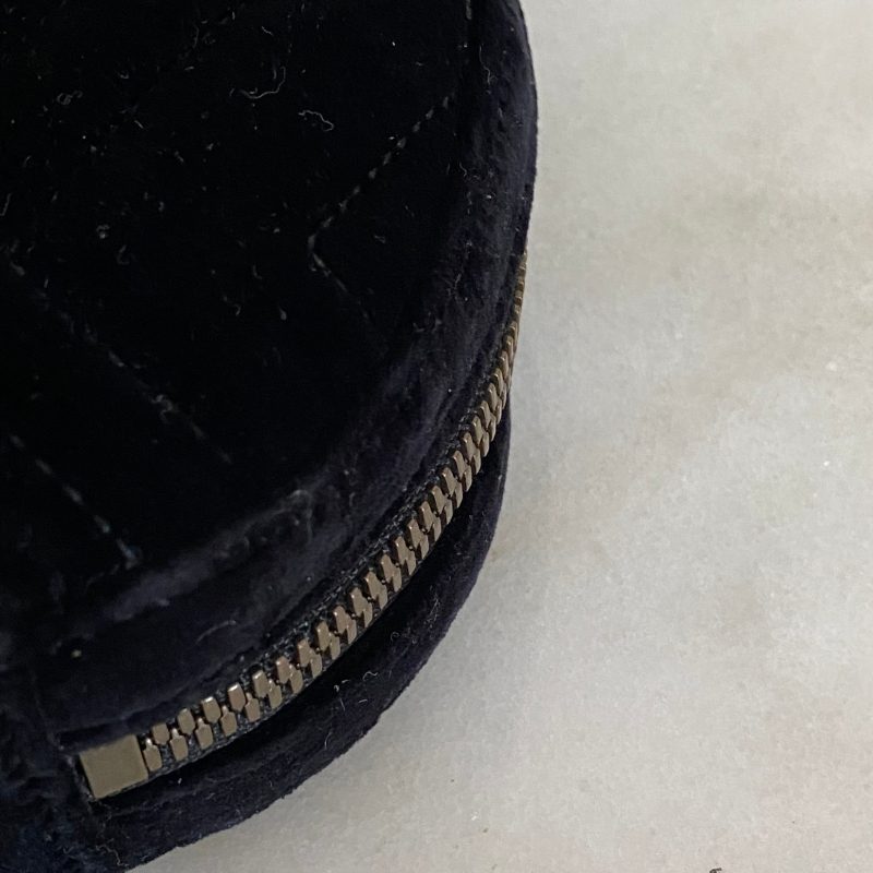 Gucci Black Velvet Marmont Mini Belt Bag - Barde - Image 8