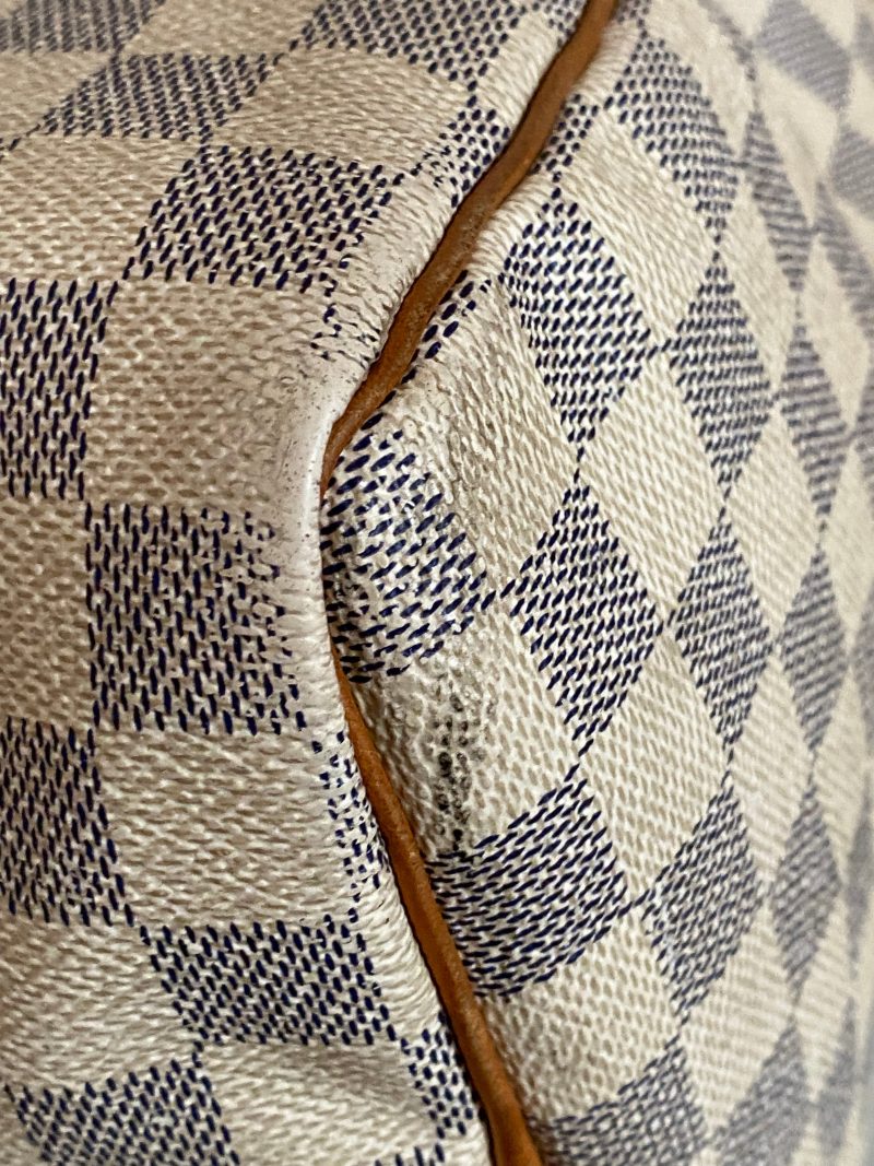 Louis Vuitton Damier Azur Speedy 35 Bag - Barde - Image 5