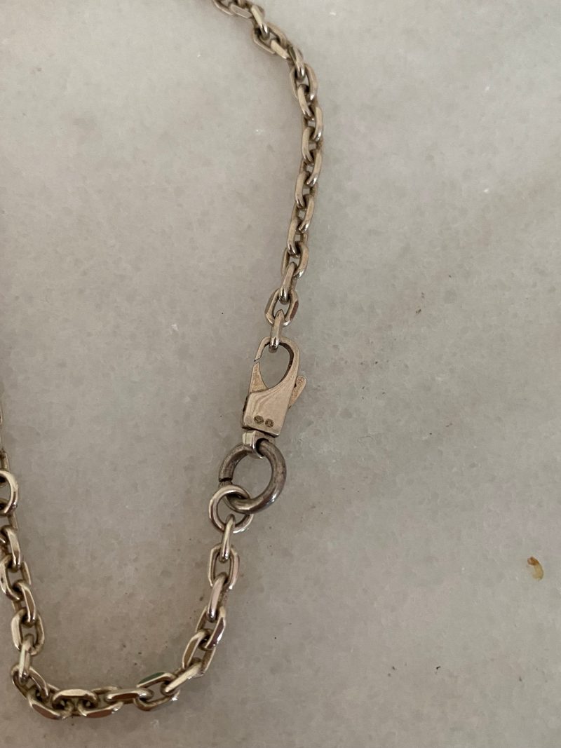 Gucci Silver Trademark Necklace - Barde - Image 5