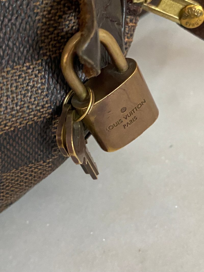 Louis Vuitton Damier Ebene Speedy 30 Bag - Barde - Image 7