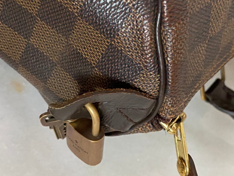 Louis Vuitton Damier Ebene Speedy 30 Bag - Barde - Image 8