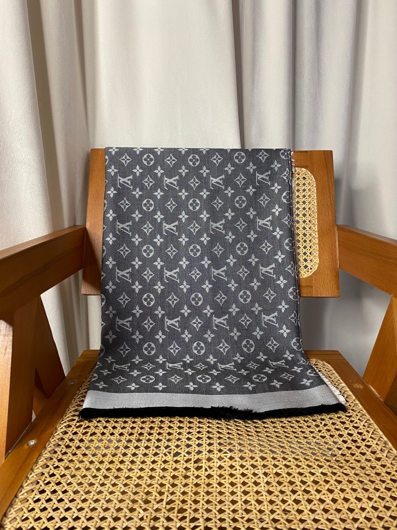 Louis Vuitton Denim Monogram Scarf - Barde