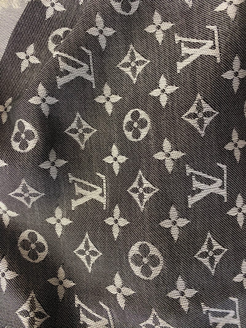 Louis Vuitton Denim Monogram Scarf - Barde - Image 3