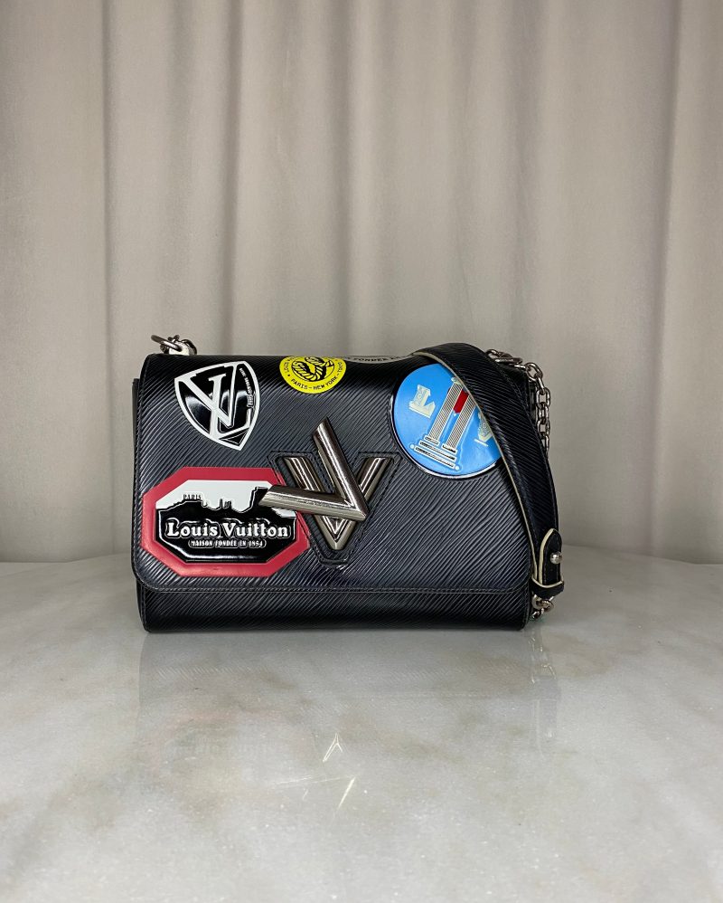 Louis Vuitton Black Twist World Tour Bag - Barde