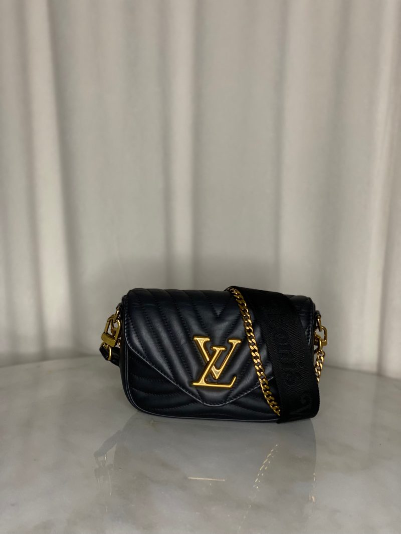 Louis Vuitton Black New Wave Multi Pochette Bag - Barde