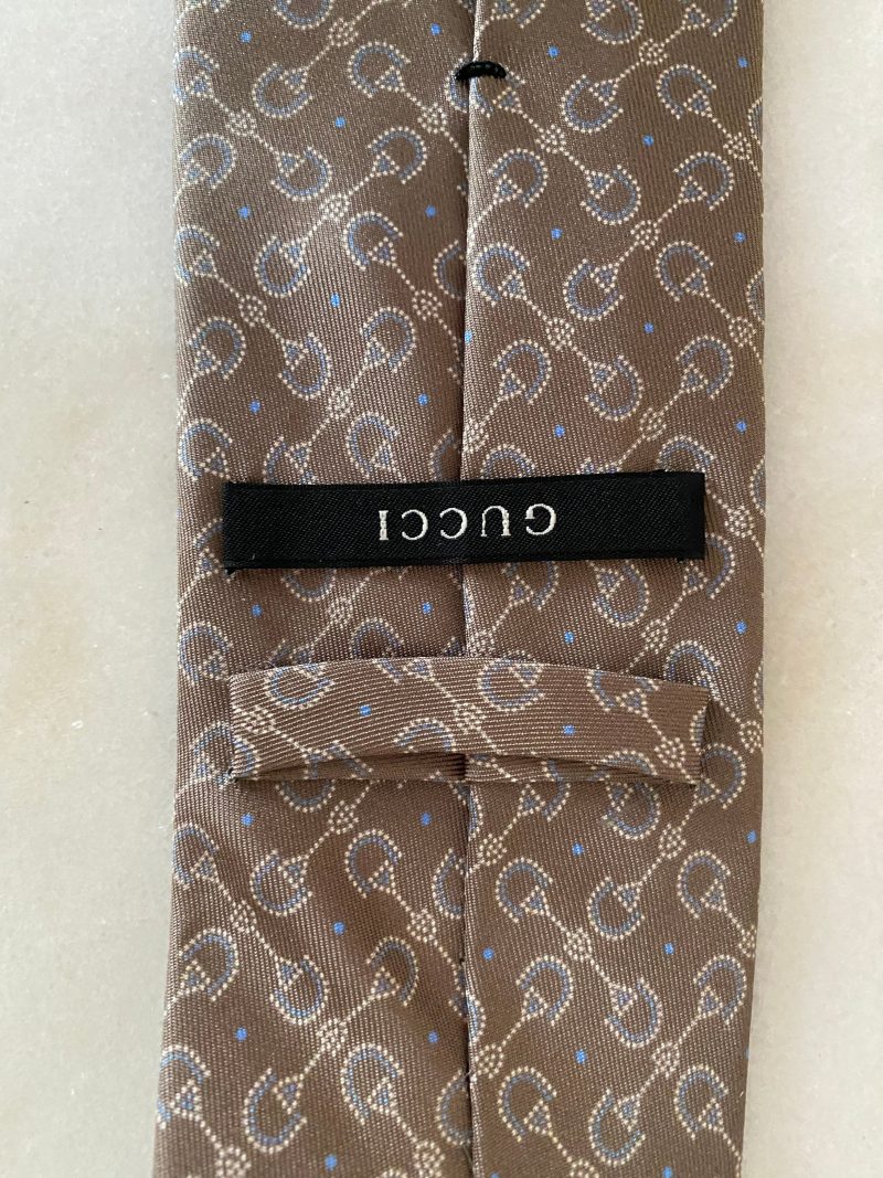 Gucci Bicolor Neck Tie - Barde - Image 5