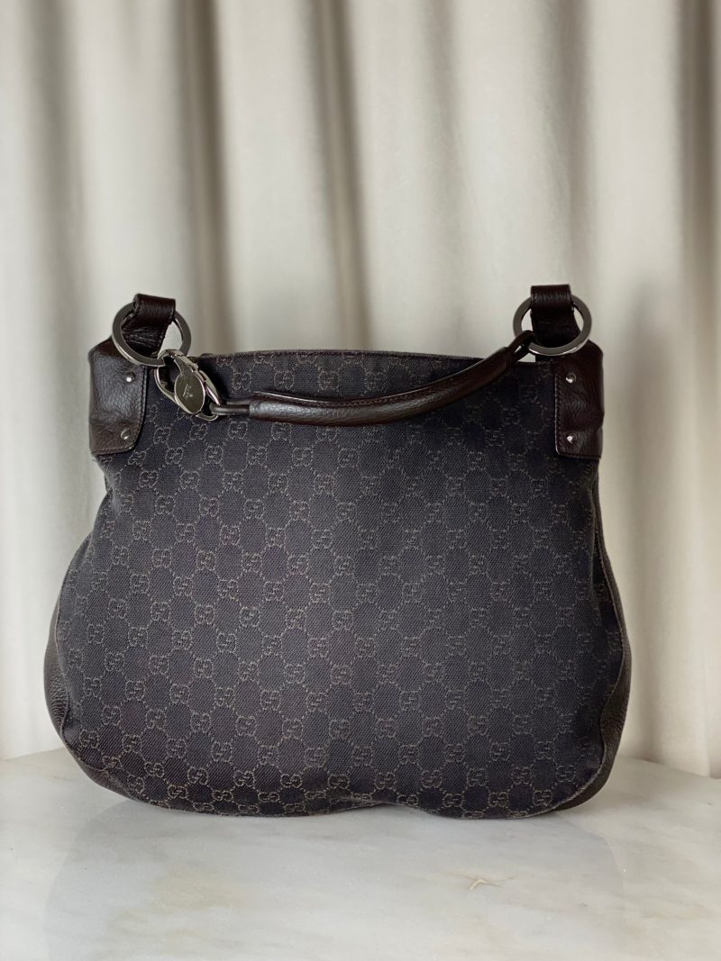 Gucci Brown GG Shoulder Bag - Barde