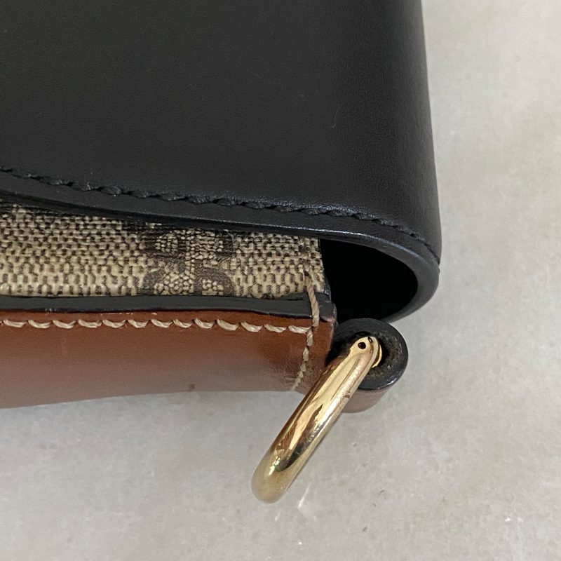 Gucci Tricolor GG Padlock Bag W/ Canvas Strap - Barde - Image 10