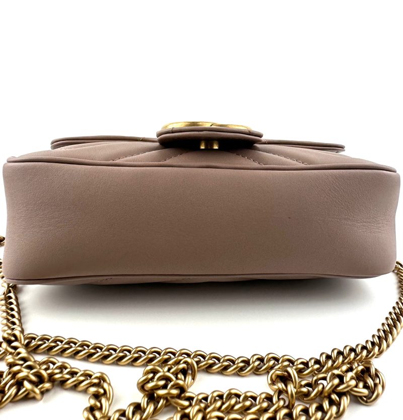 Gucci GG Marmont Super Mini Nude - Barde - Image 6