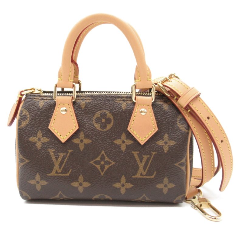 Louis Vuitton Nano Speedy Shoulder Bag Monogram - Barde