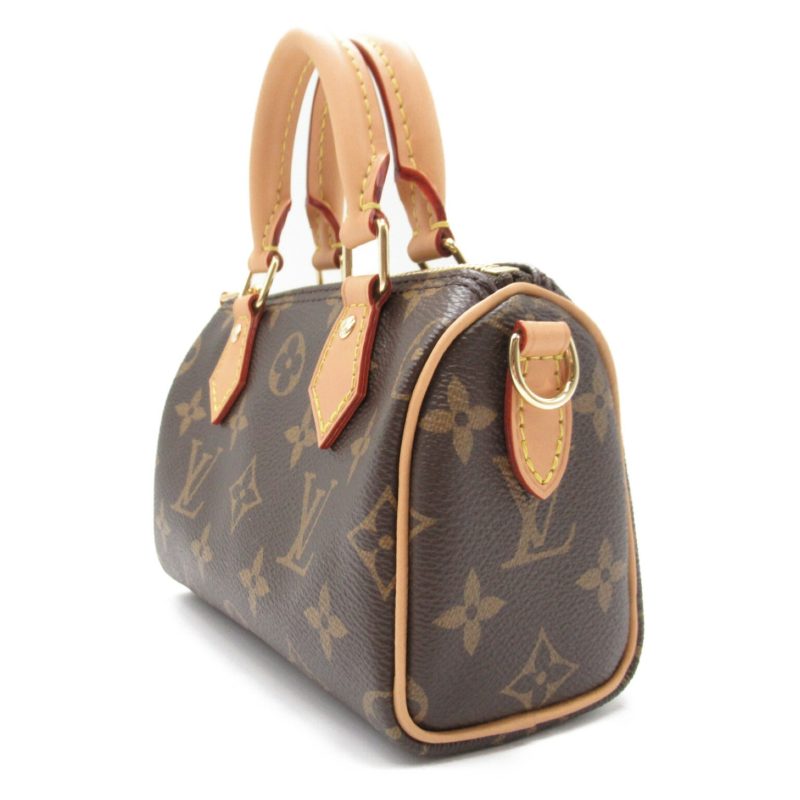 Louis Vuitton Nano Speedy Shoulder Bag Monogram - Barde - Image 3