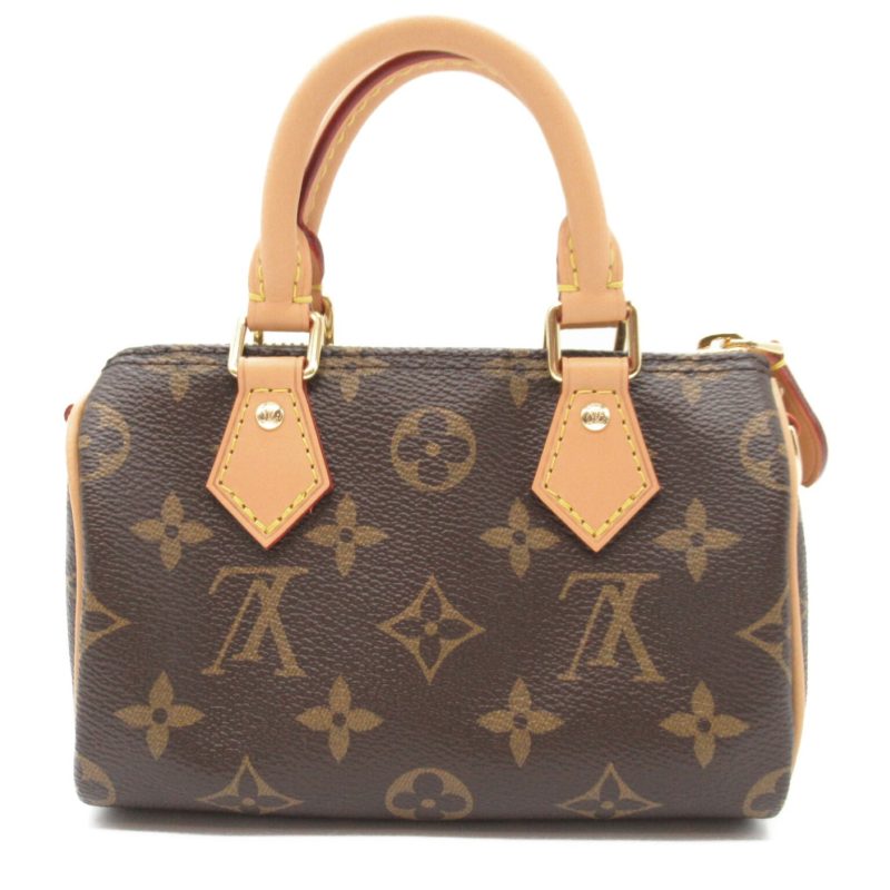 Louis Vuitton Nano Speedy Shoulder Bag Monogram - Barde - Image 2