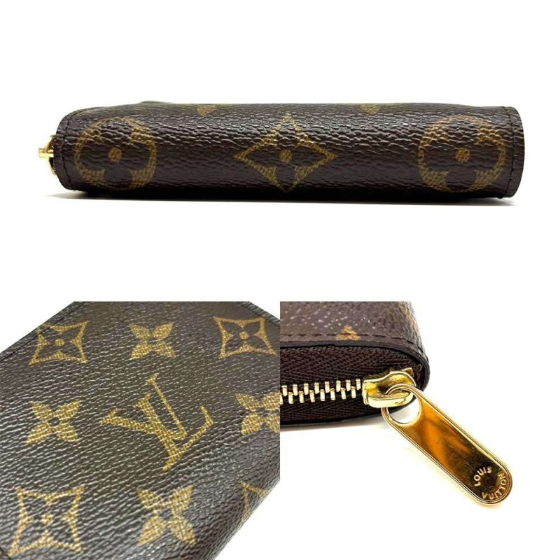 Louis Vuitton Monogram Coin Purse Brown Gold M60067 - Barde - Image 4