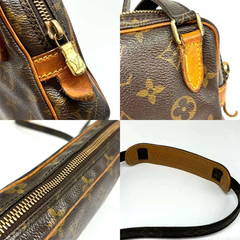 Louis Vuitton Monogram Pochette Marly Bandouliere Shoulder Bag - Barde - Image 5