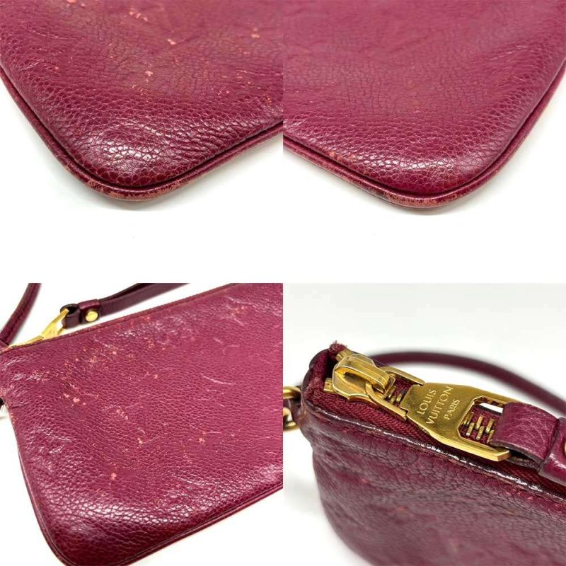 Louis Vuitton Monogram Empreinte Citadin Handbag with Pouch - Barde - Image 3