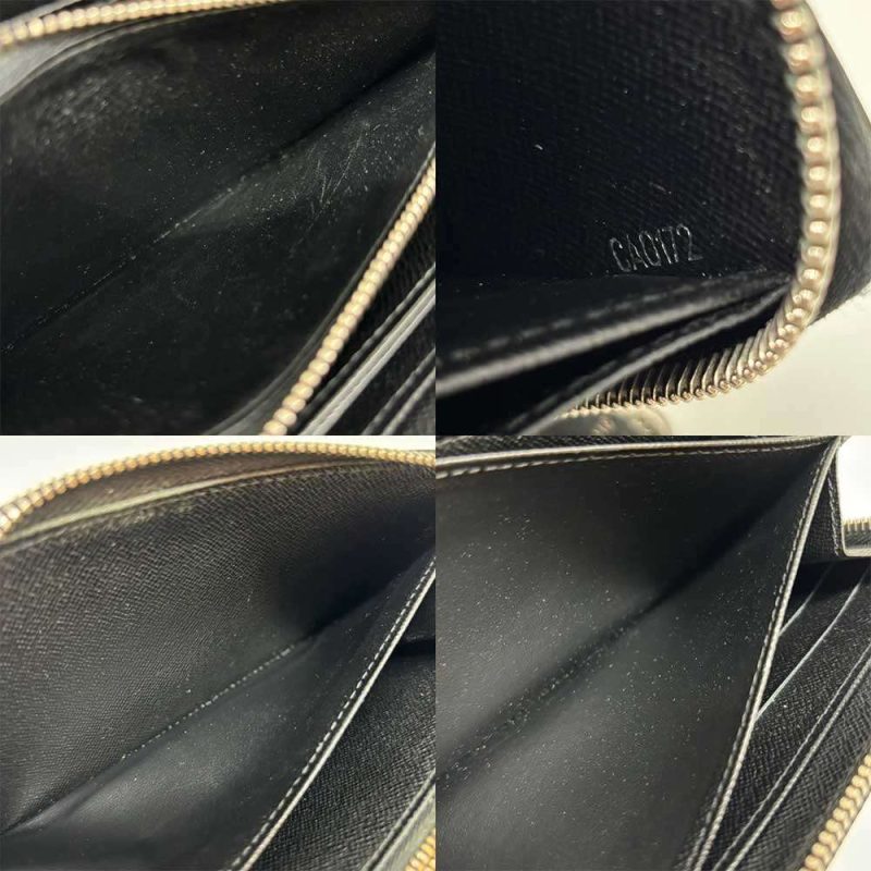 Louis Vuitton Epi Zippy Wallet Black M68755 - Barde - Image 6