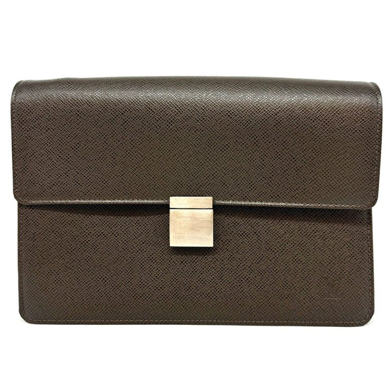 Louis Vuitton Taiga Selenga Clutch Bag M30788 - Barde