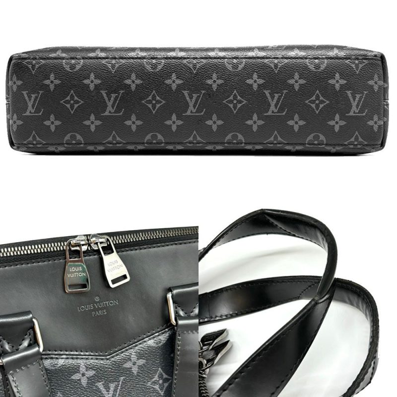 Louis Vuitton Monogram Eclipse Briefcase M40566 - Barde - Image 4
