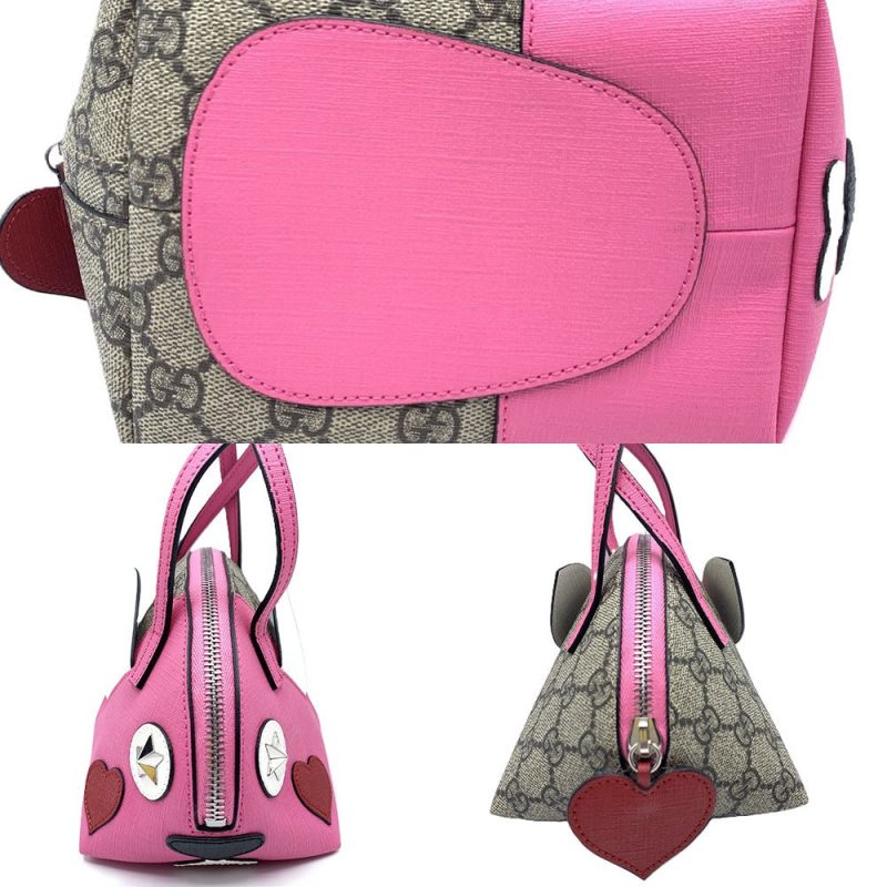 Gucci GG Supreme Canvas Handbag 457138 K6RPN - Barde - Image 4