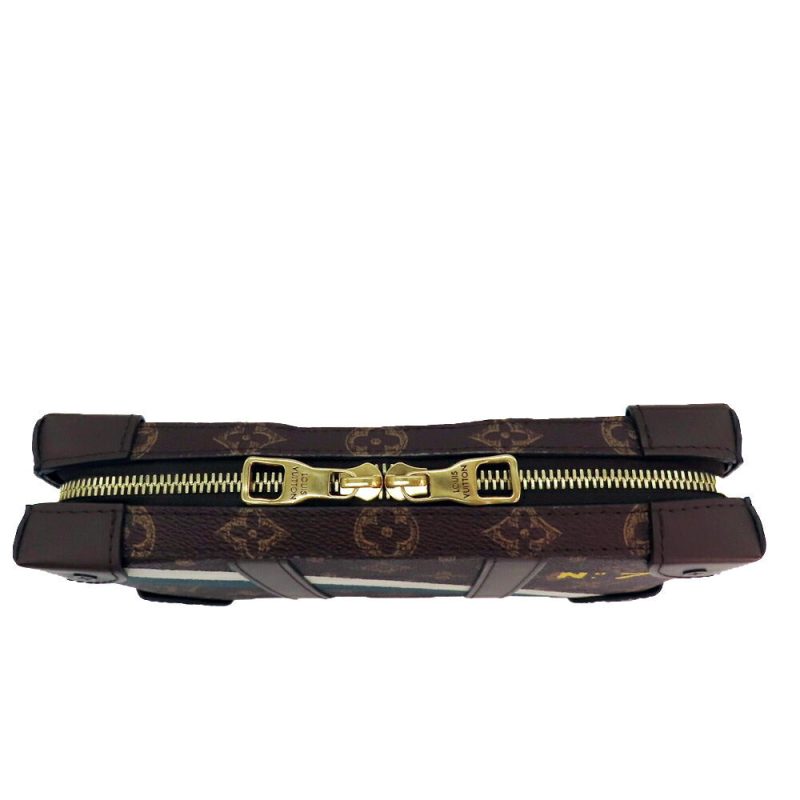 Louis Vuitton Monogram Soft Trunk Wallet Shoulder Bag - Barde - Image 10