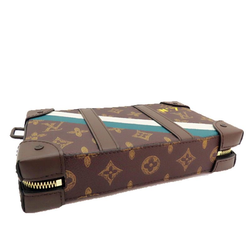 Louis Vuitton Monogram Soft Trunk Wallet Shoulder Bag - Barde - Image 4